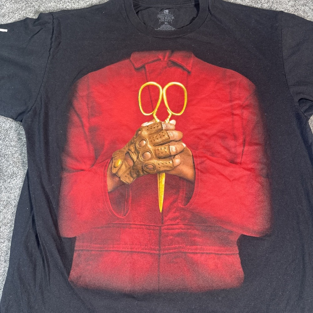 Us Movie Jordan Peele Horror Nights Scissors  '19 T Shirt Adult XL